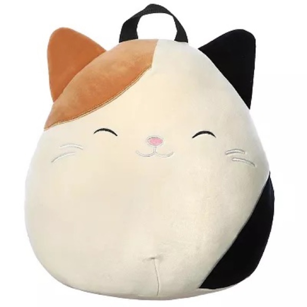 NWT Squishmallow Backpack Cam Cat